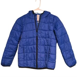 Arizona Winter Jacket With Hood, Blue,  Size 8 Kids